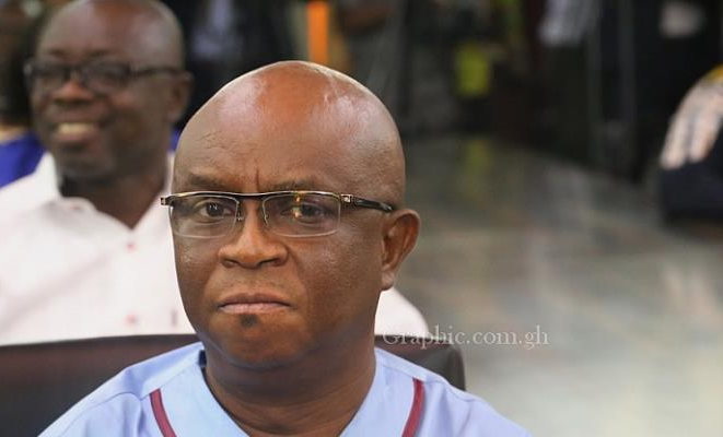 Volta Regional Minister, Dr Archibald Letsa