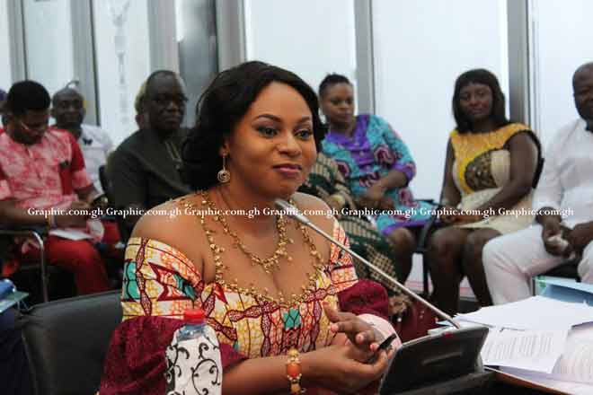 Ms Sarah Adwoa Safo — Minister of State in charge of Public Procurement