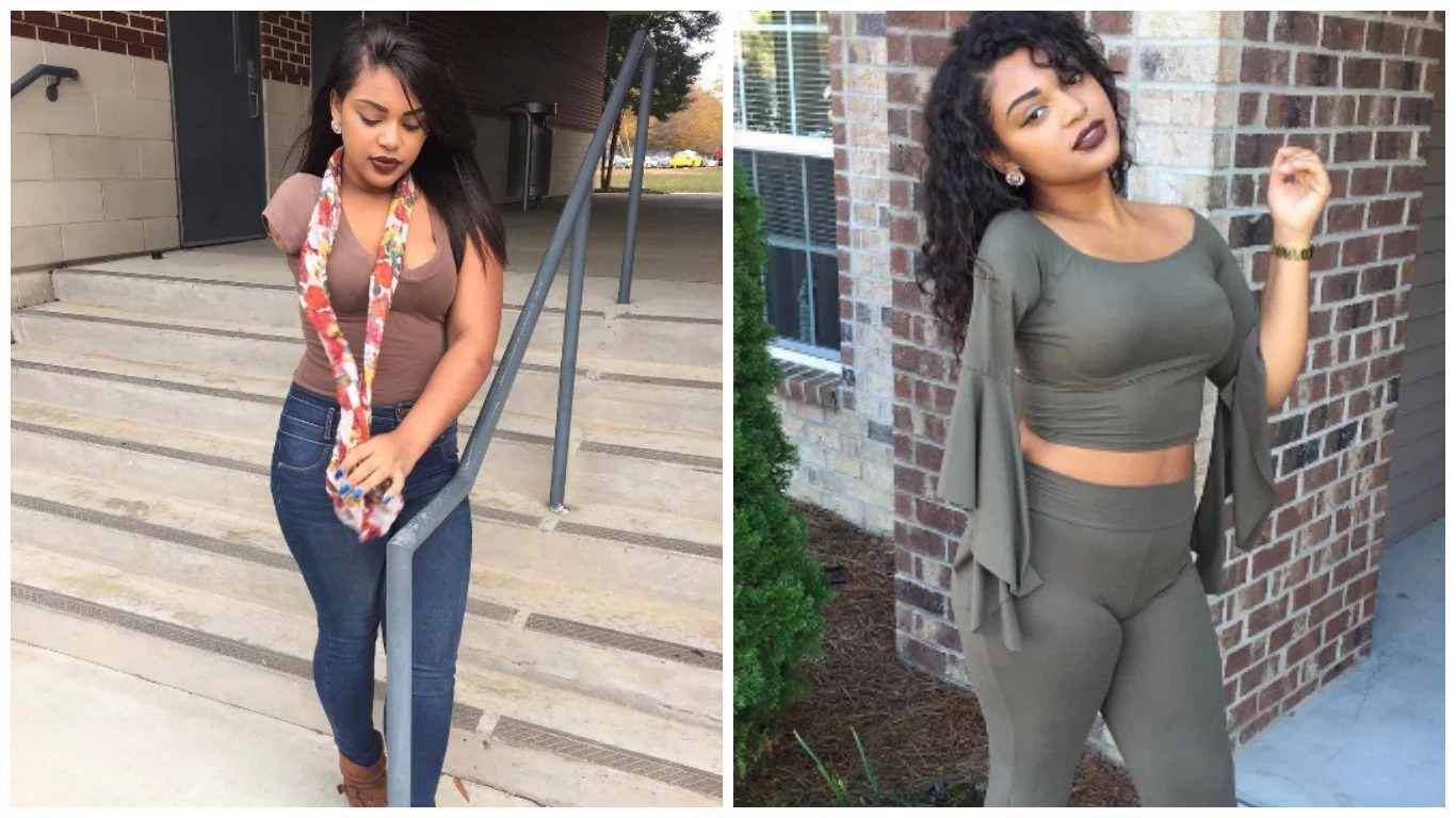 Ashley, the 21-year-old beautiful mum with one hand (photos, video)