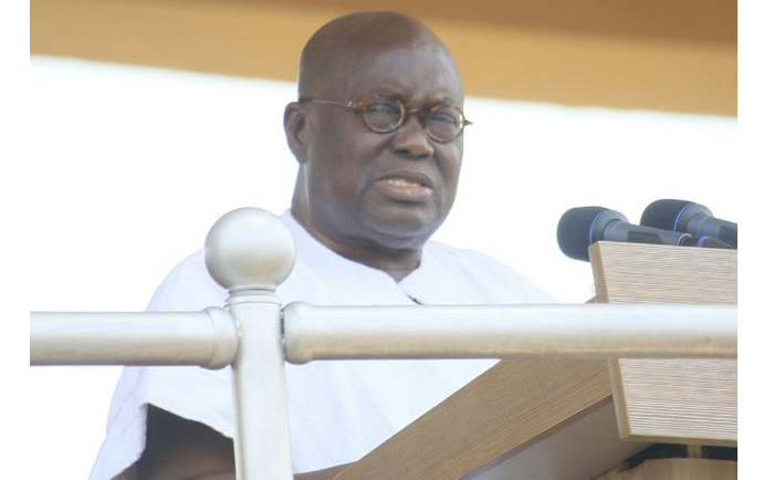 President Nana Addo Dankwa Akufo-Addo Speaking at the anniversary parade 