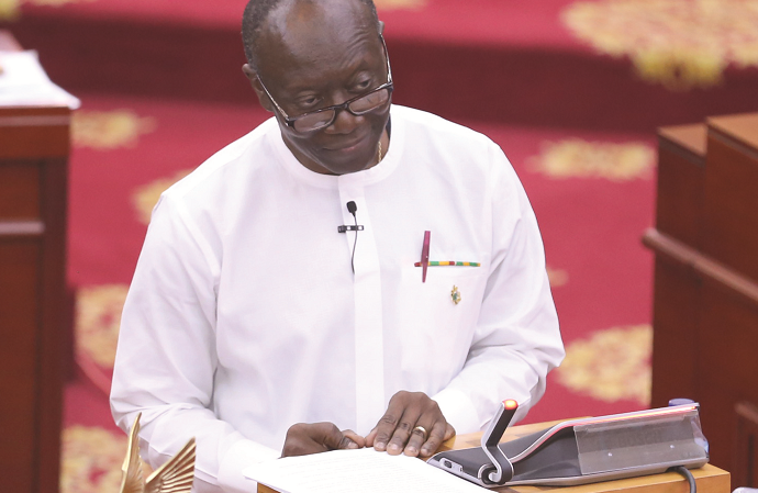 Minister of Finance, Mr Ken Ofori -Atta