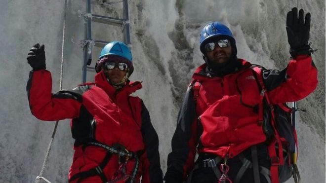  The company that assisted the couple had initially insisted that the pair's Everest conquest claims were true 
