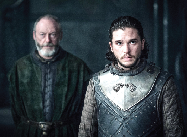  A scene from Game of Thrones, one of the series hacked