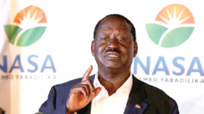Mr Odinga said the results have come after a computer hack