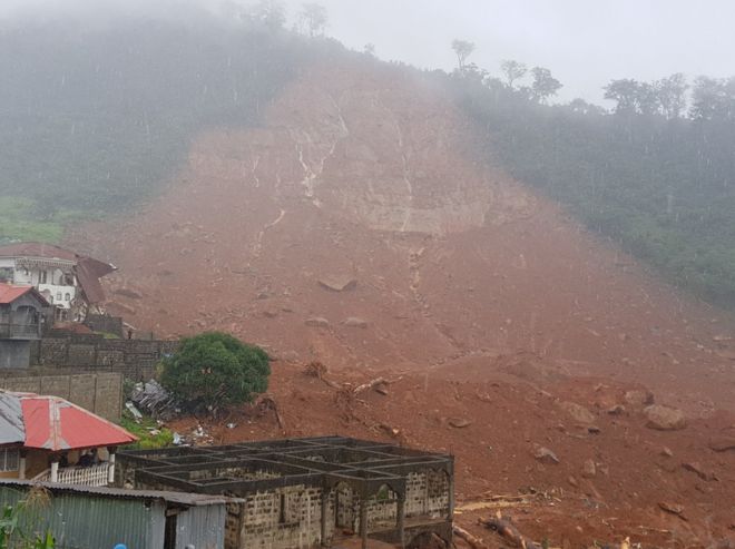 Sierra Leone mudslide kills 179