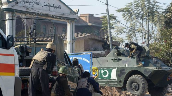  The Pakistani Taliban said they had carried out the attack 
