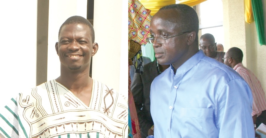 Philip Akpeena Assibit (left) and Abuga Pele