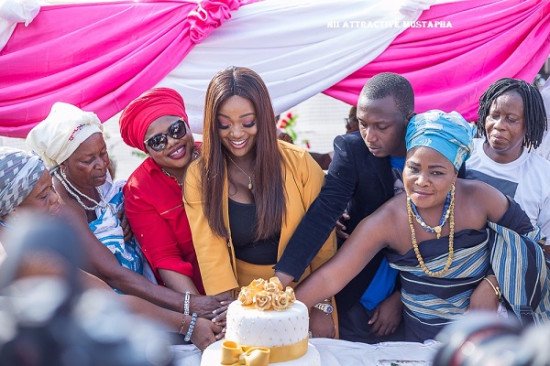 Jackie fetes aged in Somanya