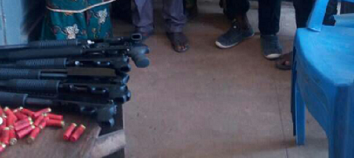 Police in Gambaga intercept cache of guns 