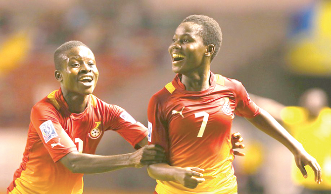 Ernestina Abambila (right)—Black Maidens