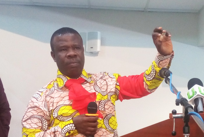  National Chairman of the Ghana Mine Workers Union, Mr Mensah Kwarko Gyakari