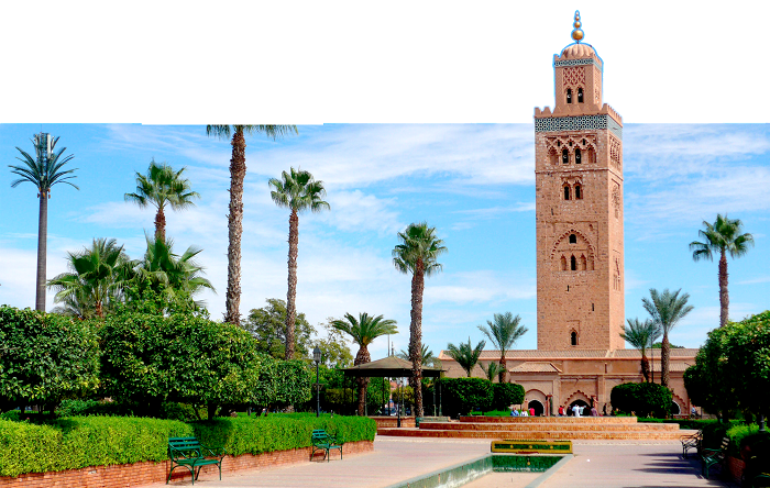  Khoutoubia mosque in Marrakech
