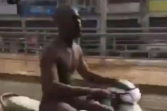 Chief orders manhunt for Tamale naked bike rider
