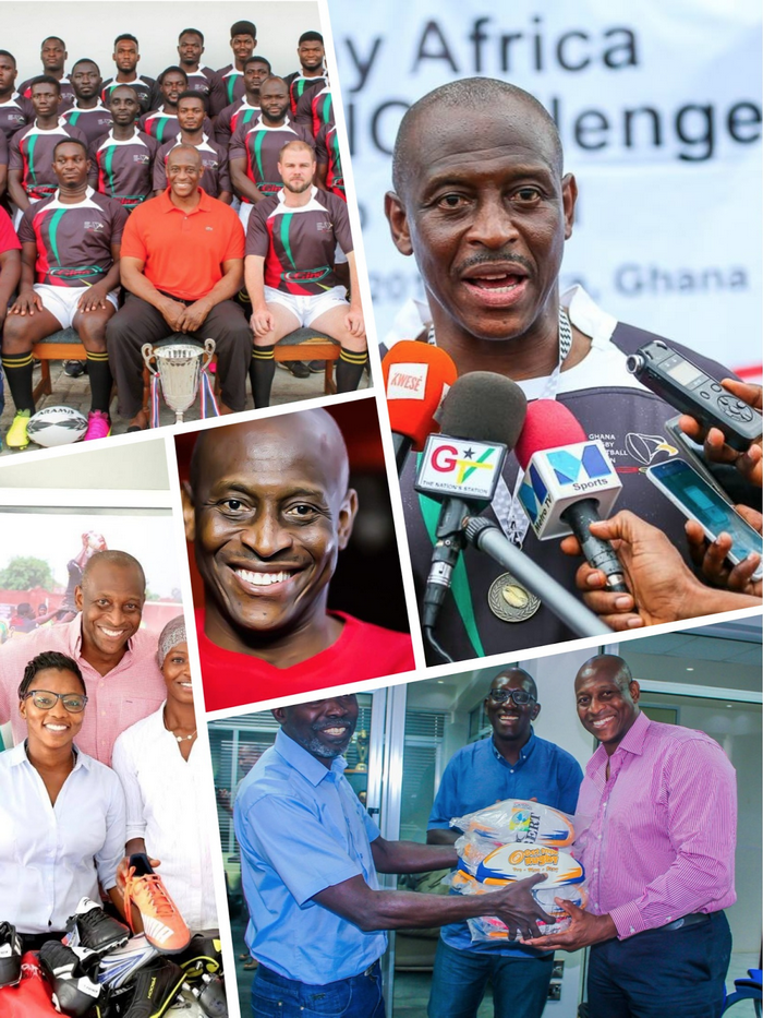 Rugby family congratulates Herbert Mensah