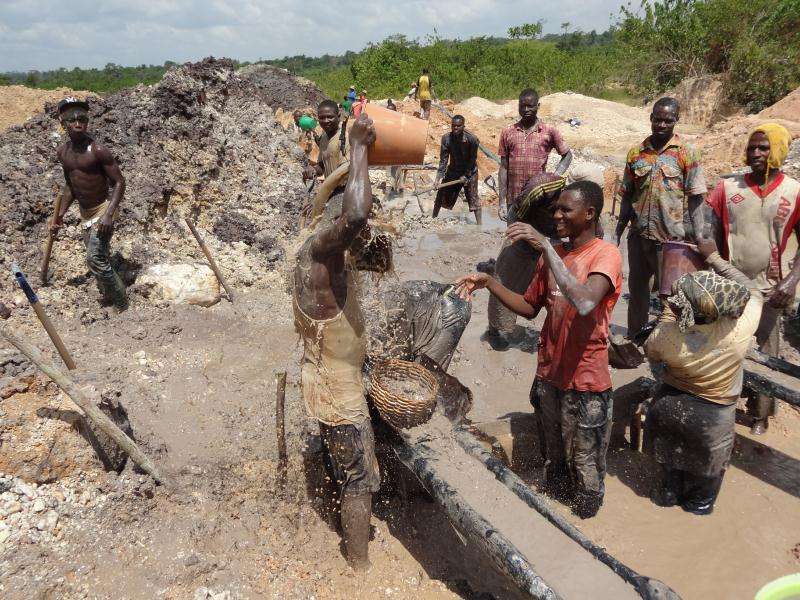 Illegal mining, known as galamsey, is destroying our environment and polluting water bodies