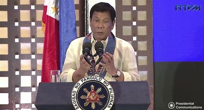 Duterte won the 2016 presidential election on a platform of fighting the illegal drugs menace [RTVM]