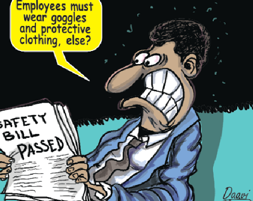 Employers of labour must set aside funds to compensate any employee who may sustain injury and / or die at the workplace