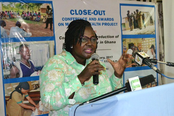 Dr Beatrice Heymann giving her address during the Send-Ghana conference