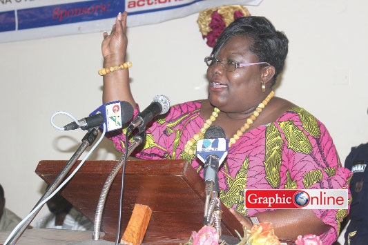 Nana Oye Lithur, the Minister for Gender, Children and Social Protection