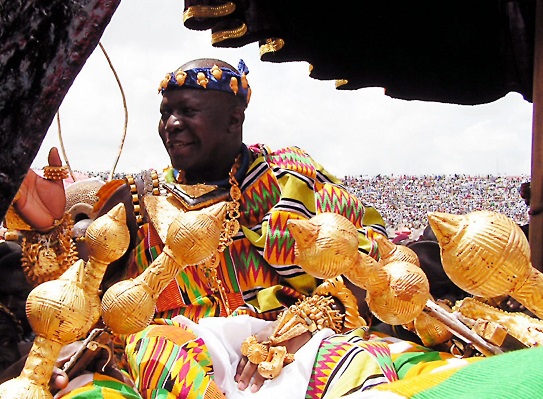The Asantehene Otumfuo Osei Tutu II