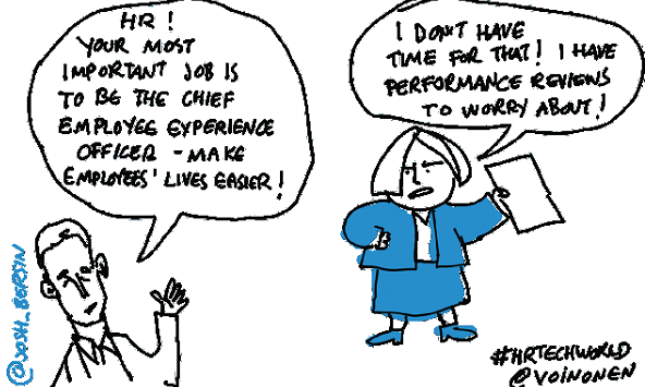 Employee experience is the combination of three distinct things that exist within any organization regardless of industry, size, and location