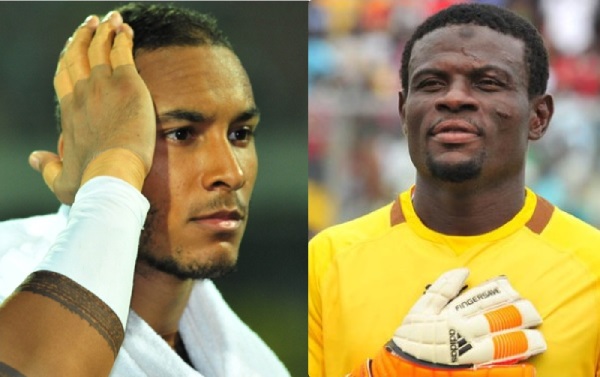 Adam Kwarasey (left) and Fatau Dauda