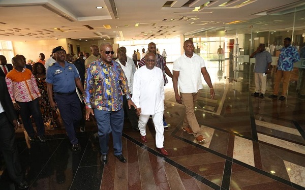 President-elect Nana Akufo-Addo and President John Mahama