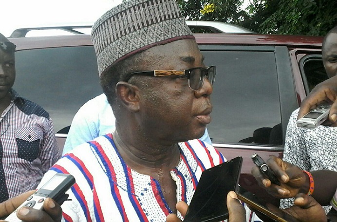 Mr Freddie Blay at the NPP delegates congress in Bolgatanga