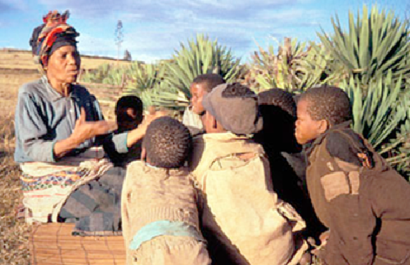 Humans learn a lot about life through stories