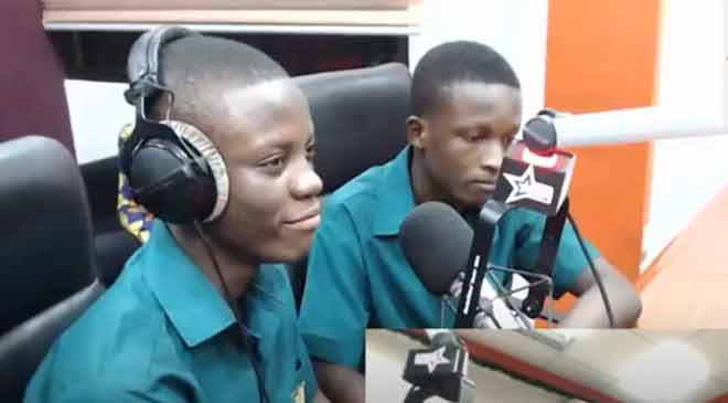 Wonder Sarfo-Ansah and Daniel Osei Badu on Starr FM Wednesday evening