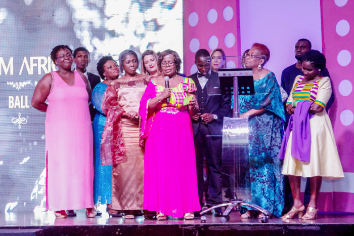 • Mrs Serwaa Quaynor, Founder of  AACT and her team expressed gratitude to the organisers.