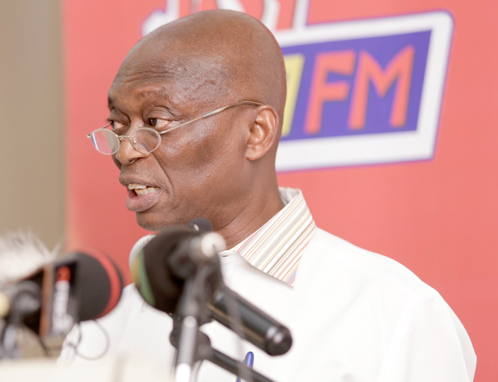 The Editor-in-Chief of the New Crusading Guide, Mr Abdul Malik Kweku Baako