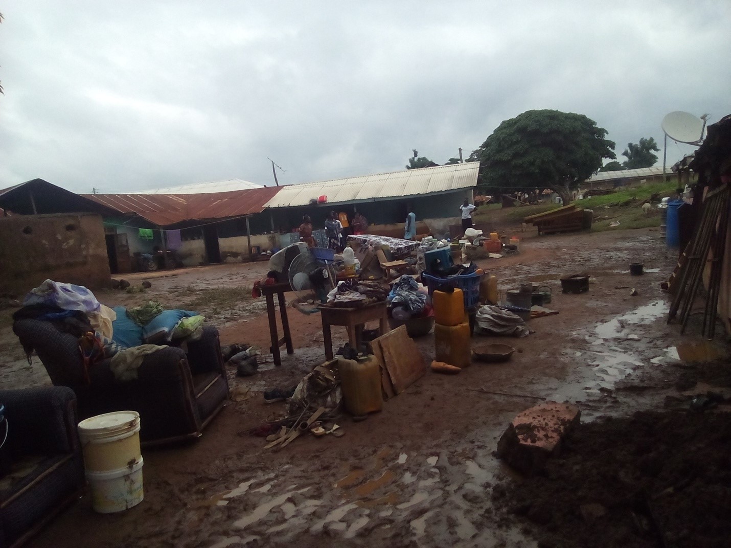 Torrential rain renders over 200 homeless