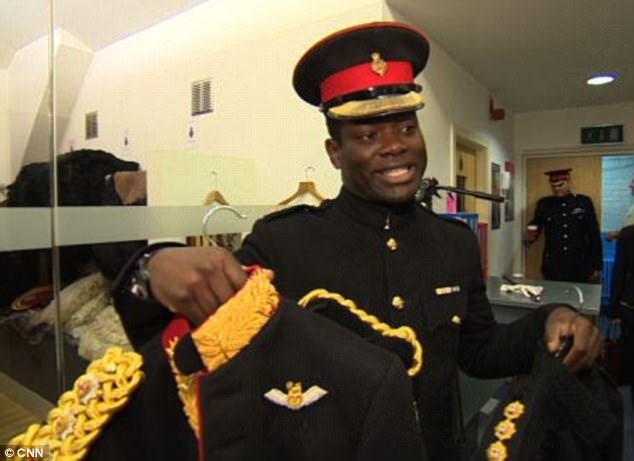 Twumasi-Ankrah's royal career so far has included acting as escort commander at the Duke and Duchess of Cornwall's wedding in 2011