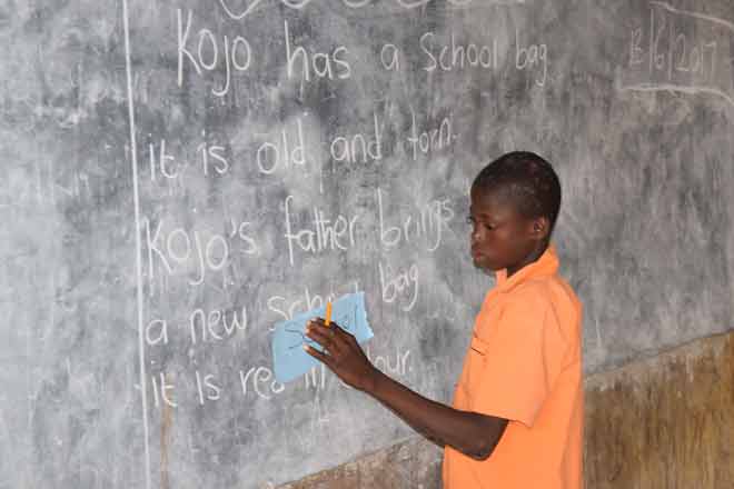 How UNICEF is supporting teachers to manage children with disabilities at Sandema