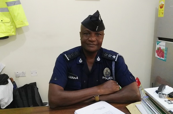 MTTD Commander of the Kaneshie Divison, DSP Elvis Bawa Sadongo