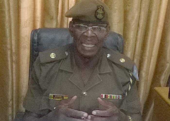 Superintendent Vitalis Aiyeh, Chief Public Relations Officer of the Ghana Prisons Service