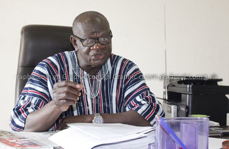 Mr David Yaro, the Administrator-General of Presidential Estates Unit (PEU), during the interview