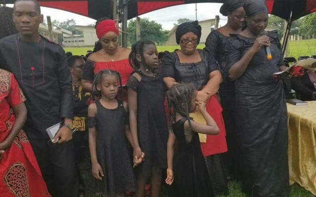 Christopher Opoku’s funeral (Photos)
