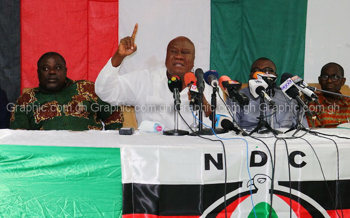 Chairman and leader of the National Democratic Congress (NDC), Mr Kofi Portuphy