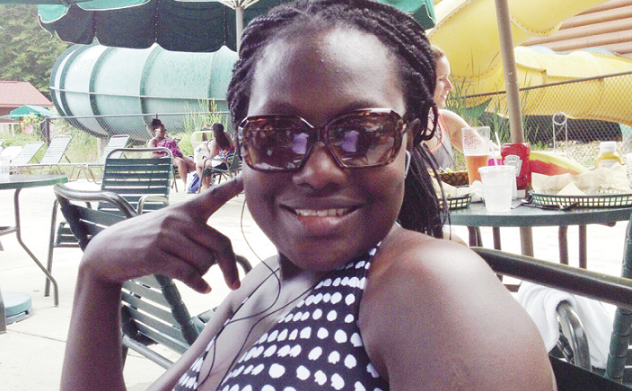 Today, she could afford to smile
