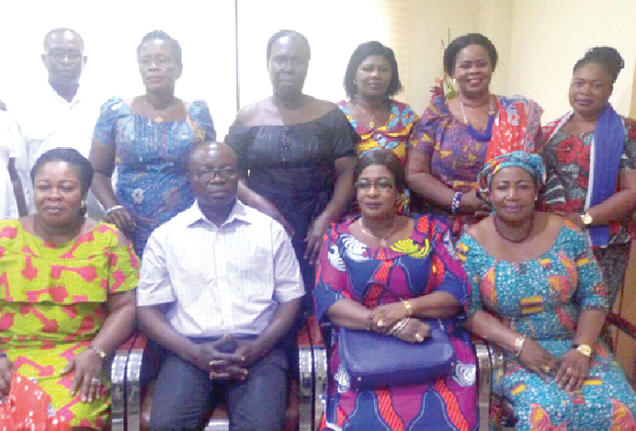  NPP Women Organisers with Mr Osei Assibey Antwi (seated middle)