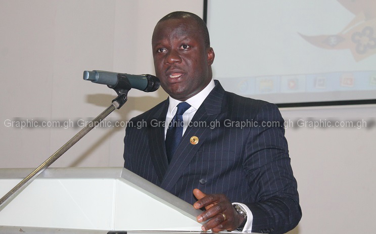 Mr Samuel Abu Jinapor, the Minister for Lands and Natural Resources