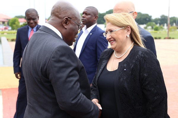 President Akufo-Addo welcomes Malta President  Coleira Preca