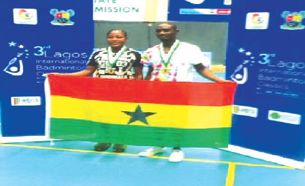 Stella Amassah and Emmanuel Donkor