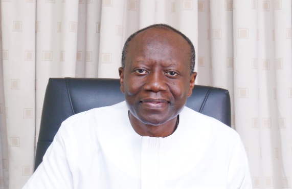Mr Ken Ofori-Atta — Finance Minister