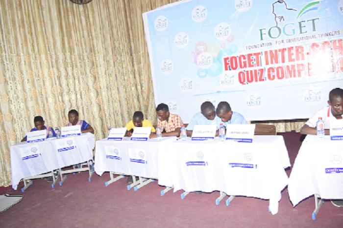 Contestants listening attentively to questions