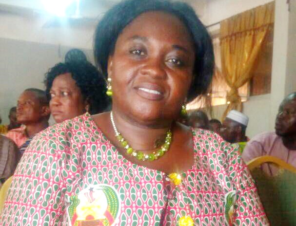 Mrs Rebecca Yankson, Chairperson of  the Northern Regional Branch of the TUC
