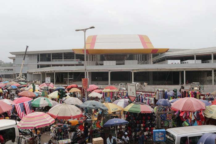 Some of the hawkers and transport operators whose activities  have impeded the completion of the Kejetia Redevelopment Project. Now the KMA is moving them to other lorry terminals to pave way for the contractor to finish the work