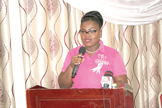  Mrs Emelia Osei Yeboah Kuffour, Founder and President of the Phenomenal Women Club. Picture: INNOCENT K. OWUSU